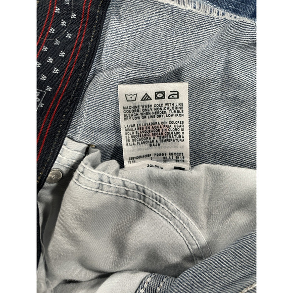 Wrangler Relaxed Fit Jeans for Men, Size 44x32 - Blue - Picture 5 of 9